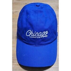 Under Armour UA Chicago Quick Drying Strapback Unisex Cap Blue Hat